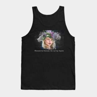 Blossom by blossom the spring begins Tank Top